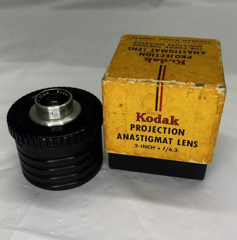 Extra enlarger lens and focus helicoid
